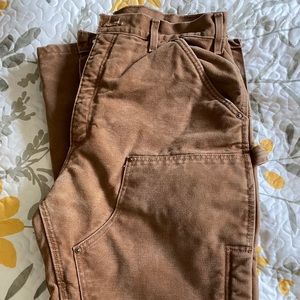 Men’s quilted carhartt work pants